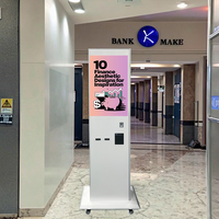 Kiosque de distribution de billets automatique COSUN avec écran LED et SDK pour les gares de bus/métro, les espaces publics, les banques, les centres commerciaux, etc.