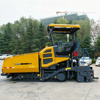 Machine à pavage haute précision RP705, capacité élevée, production de 260 t/h, trémie de 11 t pour travaux de construction de voies principales d'autoroutes