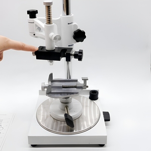 Visualiseur de laboratoire dentaire avec base carrée, outil de mesure parallèle entièrement réglable - Product Image 3