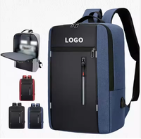 Sac à dos personnalisé pas cher pour homme, résistant à l'eau, pour le sport, les voyages, les affaires, de luxe, avec port USB, pour étudiants, pour l'école, pour ordinateur portable