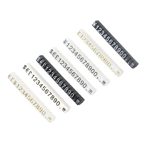 Blocs d'affichage de <span class=keywords><strong>prix</strong></span> multi-devises - Design moderne portable et amovible pour les marchés de détail mondiaux - Product Image 1