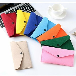 Cheap Felt Purse Wallet Storage Bag Colorful Cash Card Holder <b>Glasses</b> Mobile Phone <b>Case</b> <b>for</b> Women - Product Image 1