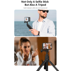 Yltech thiết kế mới vlog <span class=keywords><strong>Mini</strong></span> bảng Tripod xách tay Selfie Stick 360 xoay máy ảnh đứng Monopods cho GoPro/insta360 - Product Image 4