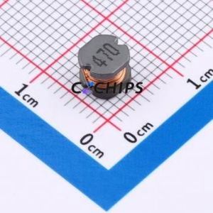 ZECD54-470M ตัวเหนี่ยวนำไฟฟ้า SMD,5.8x5.2 มม. ( ค่าความเหนี่ยวนำ: 47uH )( ความแม่นยำ: 20% กระแสไฟฟ้าที่กำหนด: 750mA ) - Product Image 1