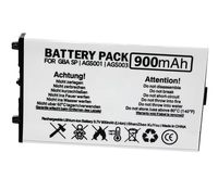 Batterie en plastique grande capacité 900 mAh intégrée pour console de jeu SP, modèle AGS-003, compatible SP, moule privé – Offre Spéciale