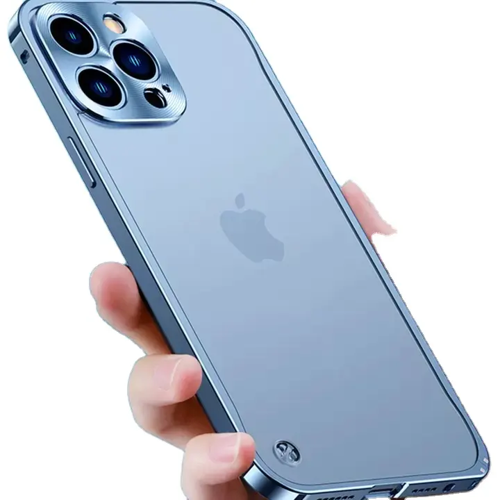 Aluminum Alloy Metal Phone Case Bumper for iphone 13 Pro Max Phone Case