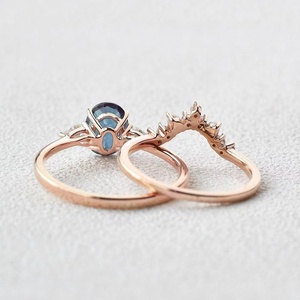 Anillos <span class=keywords><strong>de</strong></span> Plata <span class=keywords><strong>de</strong></span> Ley 925 con Perlas <span class=keywords><strong>de</strong></span> Agua Dulce, Anillo <span class=keywords><strong>de</strong></span> Boda con <span class=keywords><strong>Alejandrita</strong></span> <span class=keywords><strong>de</strong></span> Laboratorio - Product Image 3