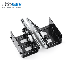 ชุดล้อเลื่อน JOB สำหรับประตูบานเลื่อนแบบแขวนด้านข้าง ล้อเฟอร์นิเจอร์ ล้อประตูไม้ อุปกรณ์เสริมประตูไม้ - Product Image 3