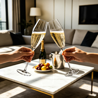 Verres à vin à long pied personnalisés en gros pour fêtes et mariages