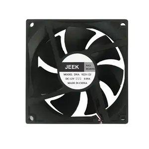 High Speed Dc 12v Fans 92x92x25mm 9225 9cm Brushless Cooling Fans Price