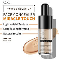 Eom/edm Liquide naturel léger et lisse qui couvre les cernes, les cicatrices d'acné et les imperfections pour tous les types de peau 50 ml