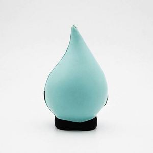 High Quality Promotional Gift Colorful Smile Face Water <b>Drop</b> Shaped Pu Foam Anti Stress Ball - Product Image 3