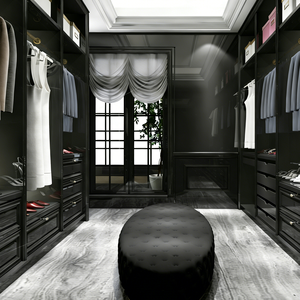 ขายตรงจากโรงงาน ตู้เสื้อผ้าบานกระจกคุณภาพสูงสำหรับห้องนอน ตู้เสื้อผ้าแบบโมดูลสั่งทำพิเศษ ตู้เสื้อผ้าแบบวอล์กอิน ขายส่ง - Product Image 6