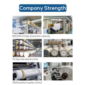 Bianco lucido perlaceo PP pellicola etichetta PP adesivi impermeabili adesivi autoadesivi per imballaggio etichetta Jumbo Roll - Product Image 6