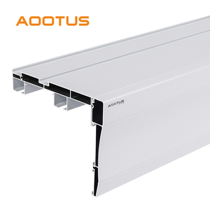 Boîtier de tringle à rideau robuste en aluminium pour double tringle à rideau - Product Image 4
