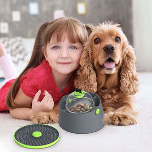 Dog Slow Feeder Bowl Puzzle Food Dropping Ball Licking Mat Dog Feeding Bowl Toy Training Interactive Pet Feeder Hot Pet Supplies - Product Image 1