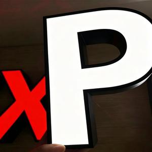 Letras LED 3D Luminosas con Iluminación Frontal, Letrero Metálico para Exteriores para Farmacias, Supermercados, Tiendas Minoristas, Ladenschild - Product Image 2
