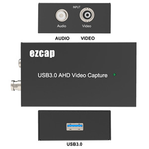Ezcap267 Bộ Chuyển Đổi <span class=keywords><strong>Video</strong></span> 4 Trong 1 AHD CVBS CVI TVI Sang USB 1080 UVC UAC 3.0 P 60 Khung Hình/Giây Thẻ Chụp - Product Image 4