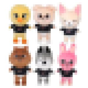 ตุ๊กตาหมูการ์ตูนน่ารัก ของเล่นตุ๊กตาสำหรับเด็ก ของขวัญสำหรับเด็ก ผู้ใหญ่ และแฟนคลับ บรรจุใยฝ้าย PP - Product Image 1