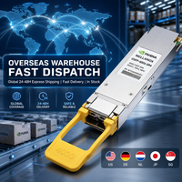 MMA4Z00-NS400 400G OSFP NDR Flat Top MPO-12/APC 850nm 50m MMF VCSEL Modul Transceiver Optik untuk ConnectX-7 PCIe Server NIC