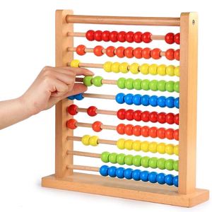 Abacus de madera tradicional para matemáticas, juguete educativo con cuentas clásicas de madera, personalizado, venta al por mayor - Product Image 1