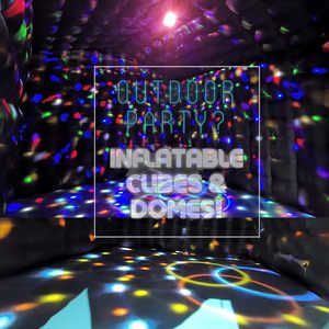 XZ OEM ODM fabrika fiyat küp led ışıkları ile şişme düğün parti su geçirmez sergi çadırları - Product Image 6