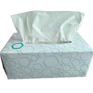 Khăn giấy mặt mềm mại dùng một lần, 3 lớp, làm từ bột giấy nguyên chất, thiết kế mới, in logo tùy chỉnh, dùng cho gia đình - Product Image 1