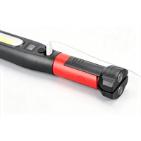 Lampe de travail LED rechargeable COB avec aimant puissant et crochet de suspension, lampe de chantier pour atelier, camping, urgence ZJ-8905