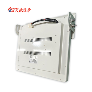 Écran <span class=keywords><strong>LCD</strong></span> de bus 17 pouces, écran de voiture, résolution 1280*1024, 9~36V, écran pliable pour la surveillance des véhicules - Product Image 3