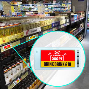 Étiquettes de prix RFID ESL numériques Wifi E-Ink de 2,13'', 2,6'' et 2,9 pouces, étiquettes électroniques de rayon E-Ink ESL pour les supermarchés et les magasins - Product Image 5
