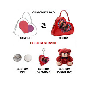 Bolsos Ita de Anime Personalizados al por Mayor y Llaveros de Personajes a Juego, Peluches, Bolsos de Mano Vintage para Mujer, Carteras - Product Image 1