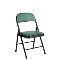 Chaise de bureau pliante noire 2026 en promotion, design moderne avec fonction massage pour événements, mariages, écoles - Cadre en métal et plastique économique