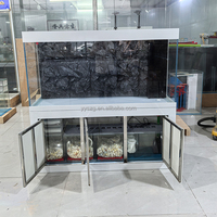 Aquarium avec fond en relief 3D, effet roche, imperméable, texture pierre, grand aquarium en verre