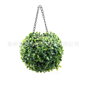 โคมไฟโซลาร์รูปทรงดอกไม้ ไฟ LED ตกแต่งใบไม้สีเขียว ทรงกลม สำหรับสวนกลางแจ้ง - Product Image 5