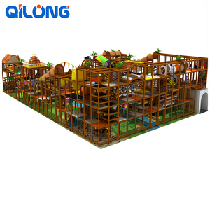 Barco Pirata tema niño niños pequeño patio interior con gran tobogán - Product Image 6