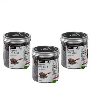 เมล็ดเจียออร์แกนิคพรีเมียม บริสุทธิ์ 100% คุณภาพสูง สำหรับทำพุดดิ้ง เครื่องดื่ม และสูตรอาหารเพื่อสุขภาพ จากอินโดนีเซีย แบรนด์นิวทริฟาร์ม - Product Image 1