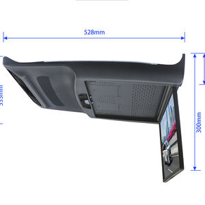 TV de plafond de rangée arrière de voiture de 17.3 pouces pour trumpchi gac m8 2023 2024 2025 mise à niveau intérieure modifier le divertissement arrière - Product Image 3