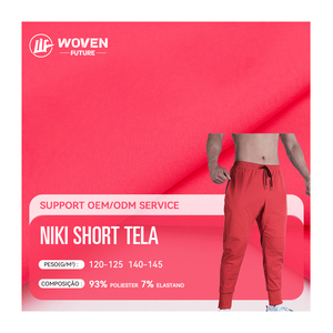 4way Jurly Novak Waterproof Tale Niki Short Tela Tejido De Texturizado Spandex Poliester Microfibra Jurly Novak Tela - Product Image 1