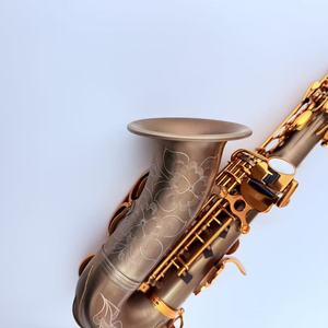 Saxofón <span class=keywords><strong>Soprano</strong></span> con Cuerpo de Níquel Plateado y Logotipo Personalizado, Instrumento de Viento en Si Bemol, Saxofón Profesional OEM, Instrumento Musical - Product Image 4