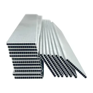 Aluminium Micro-channel Tube 3003 aluminum fin extrusion flat tube parallel flow aluminium flat tube