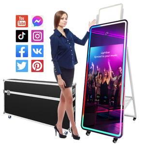 Mới Nhất <span class=keywords><strong>Dslr</strong></span> 70 ''Ma Thuật Gương Ảnh Gian Hàng Hình Ảnh Khung Đạo Cụ Vỏ Phần Mềm Đám Cưới Gương Ảnh Gian Hàng Để Bán Với Máy Ảnh - Product Image 3