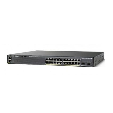 POE Stock Lan Stackable Ethernet Switch WS-C2960XR-24PD-I
