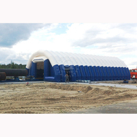 Dôme gonflable publicitaire géant personnalisé en PVC avec souffleur pour structures de gymnases sportifs