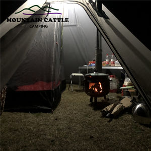 MCETO Tente intérieure en maille pyramidale ultralégère pour l'extérieur <span class=keywords><strong>Moustiquaire</strong></span> pyramidale pour TX400PRO Tente <span class=keywords><strong>Tipi</strong></span> Équipement de camping pour sac à dos - Product Image 6