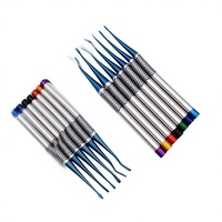 Ensemble de 7 instruments dentaires, jeu d'élévateurs de racines luxateurs PDL dentaires
