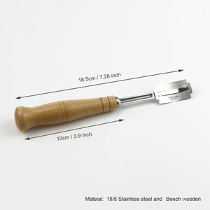 Outil à <span class=keywords><strong>slash</strong></span> Lame à pain en, couteau de marquage de la pâte avec 5 lames et couvercle de rangement - Product Image 4