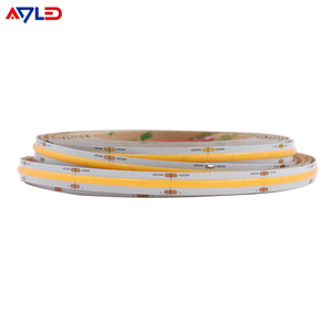 شريط إضاءة <span class=keywords><strong>LED</strong></span> مرن عالي الكثافة من FCOB شريط إضاءة 24 فولت/+ Leds/M دافئ/طبيعي/أبيض بارد قابل للتعتيم شريط <span class=keywords><strong>LED</strong></span> Cob