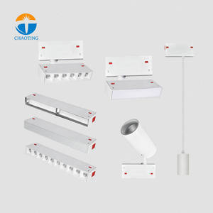 Lumière de piste Led réglable à 360 degrés, lumière de piste à faisceau réglable avec Angle d'inclinaison réglable, appareil d'éclairage de piste - Product Image 4