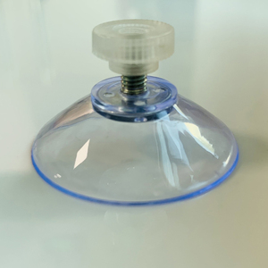 Rõ ràng PVC Sucker nhiệm vụ nặng nề nhựa mini nhỏ silicon Glass Cốc hút với vít tùy chỉnh - Product Image 3