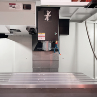 Centre d'usinage vertical GUOSHENG MVL1380E, système FANUC, machine de fraisage CNC VMC standard